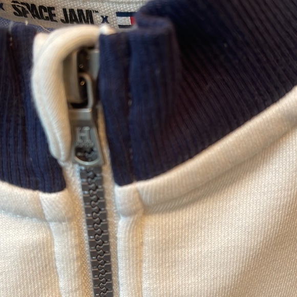 Tommy Hilfiger X Space Jam: New Legacy Zip Mock Neck Logo Track Jacket - Picture 5 of 8
